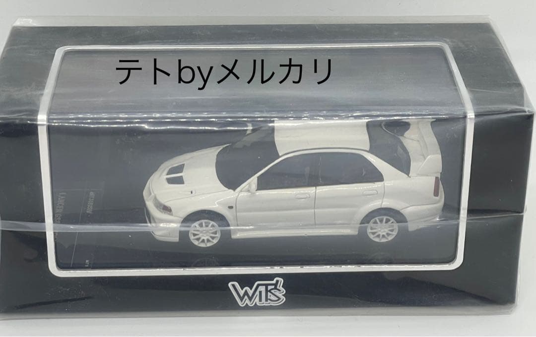 1/43 絶版WITS 三菱 ランサーエボリューション VI トミーマキネン 白