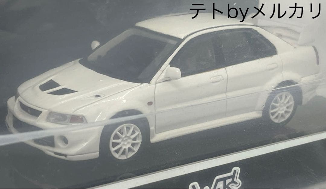 1/43 絶版WITS 三菱 ランサーエボリューション VI トミーマキネン 白