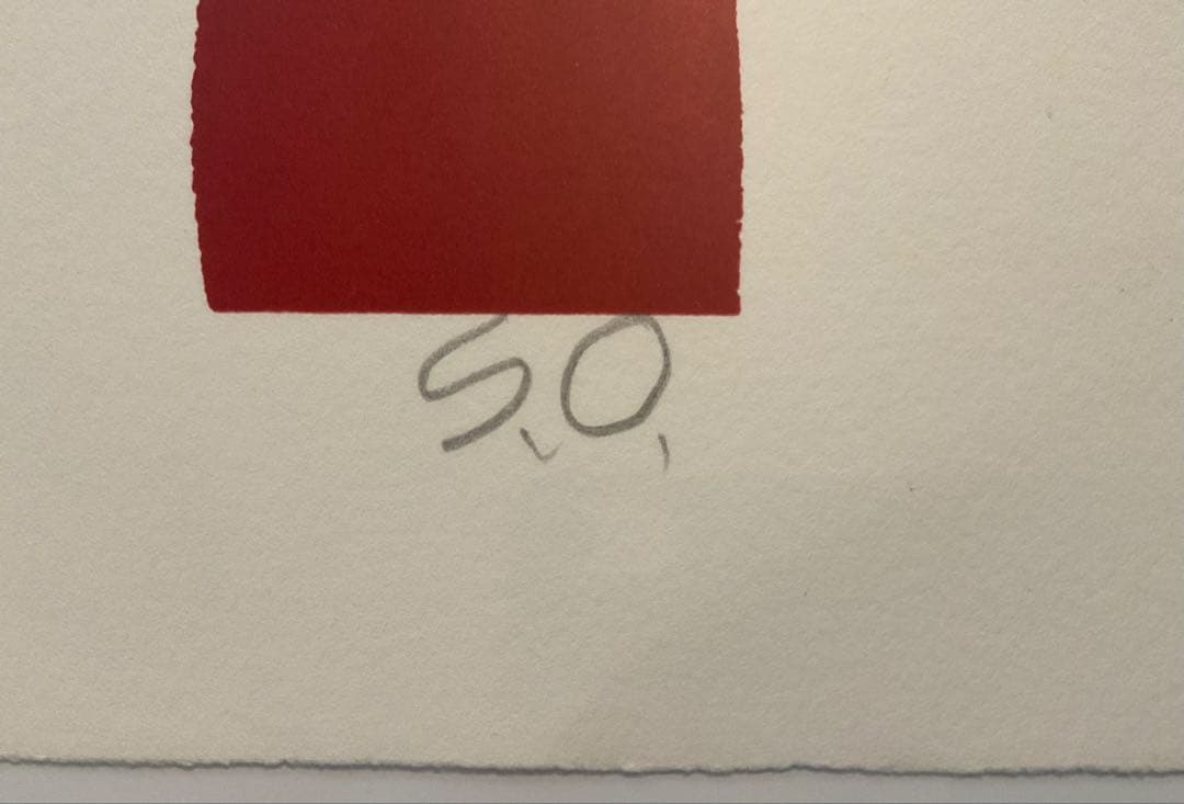 ● 大沢 昌助　四つの仲間　リトグラフ　サイン ED フレーム入