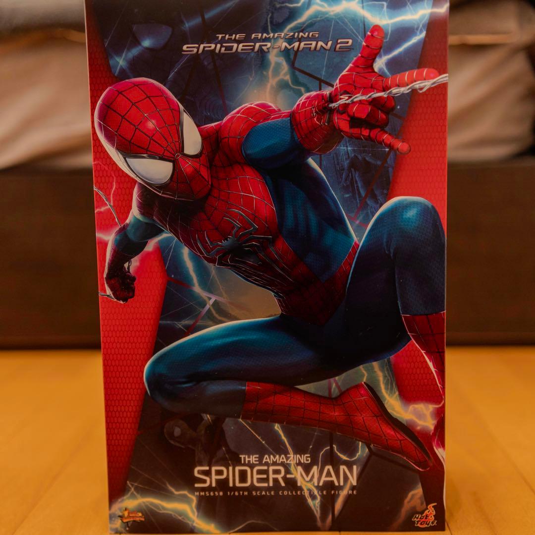 カスタムアイパーツ換装 ホットトイズ アメイジングスパイダーマン2 1/6