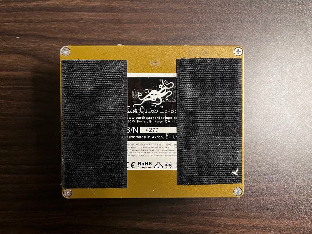 EARTHQUAKER DEVICES Hoof Reaper オクターブファズ