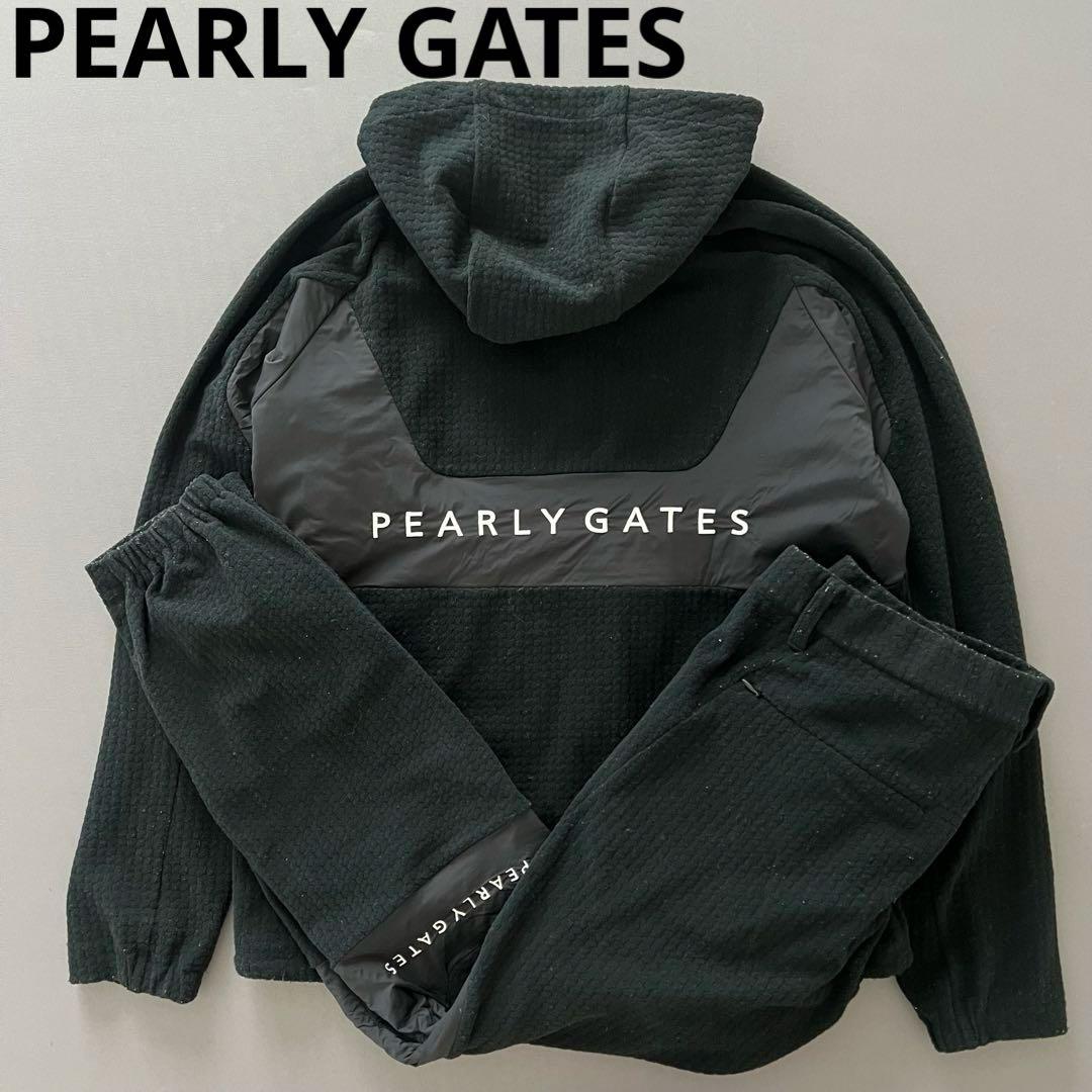 PEARLY GATES パーリーゲイツ　セットアップ　メンズ　フリース　ゴルフ