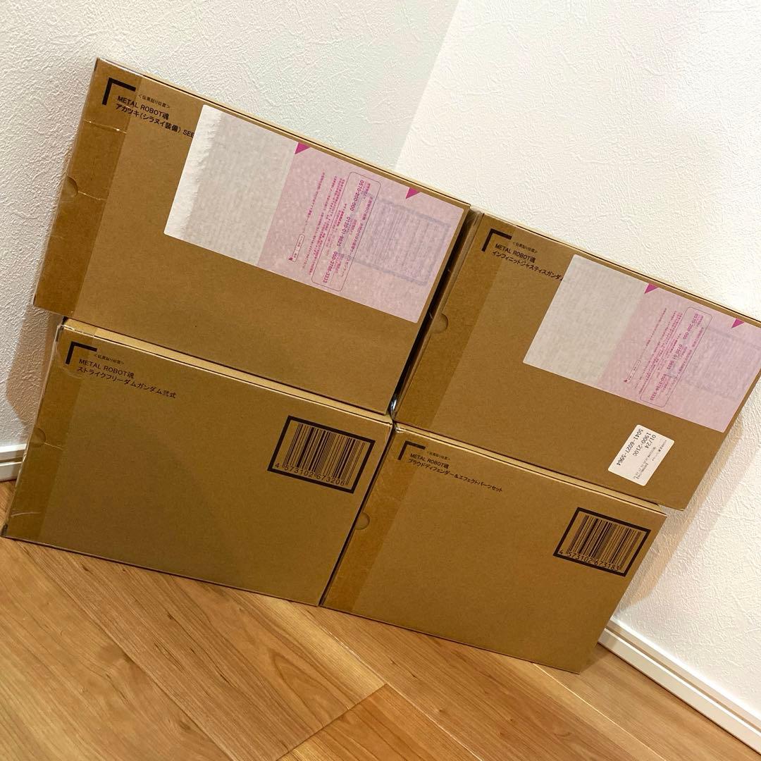 L ROBOT魂　SEEDFREEDOM 4種セット