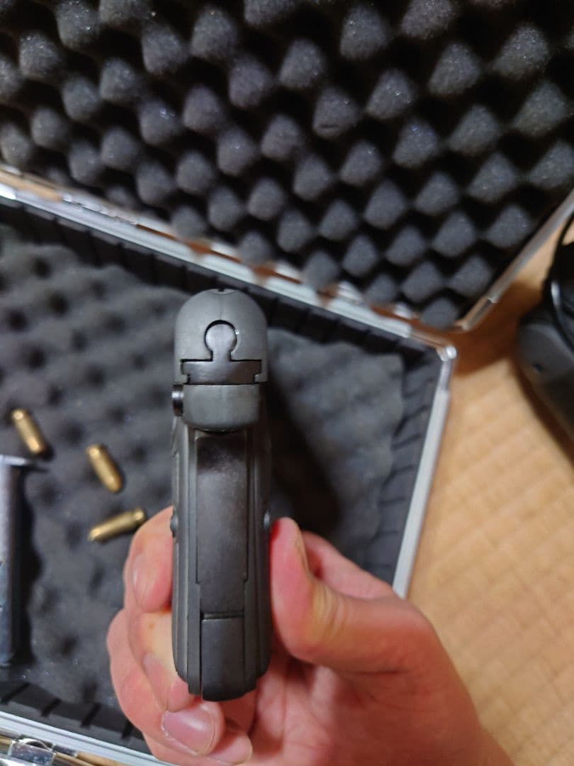 M1910 マルシン モデルガン カート&トランクケース付属