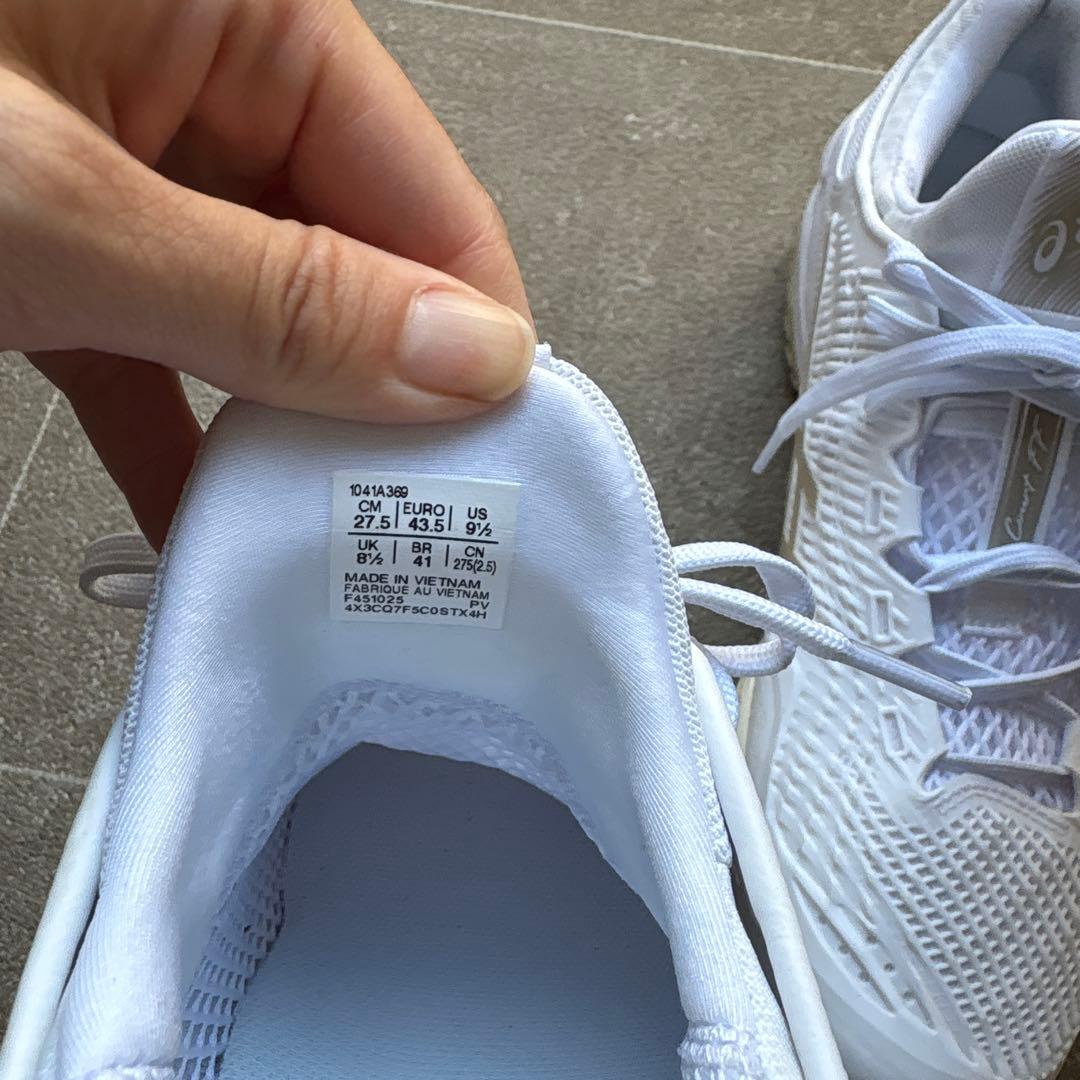 アシックス COURT FF 3 OC asics ホワイト