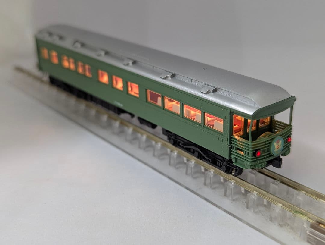 KATO　特急 はと 青大将編成　７両　全車室内灯　Nゲージ