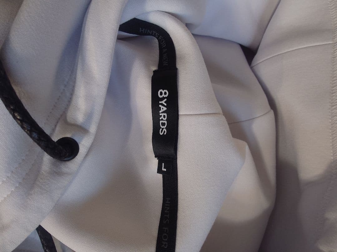 8YARDS　 スノーホワイト フード付きジャケット