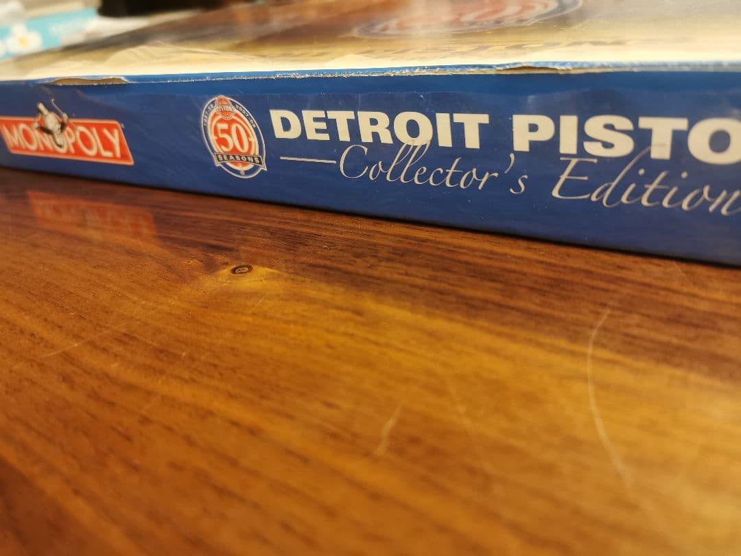 激レア　日本未発売　モノポリー　NBA ピストンズ　コレクターズエディション