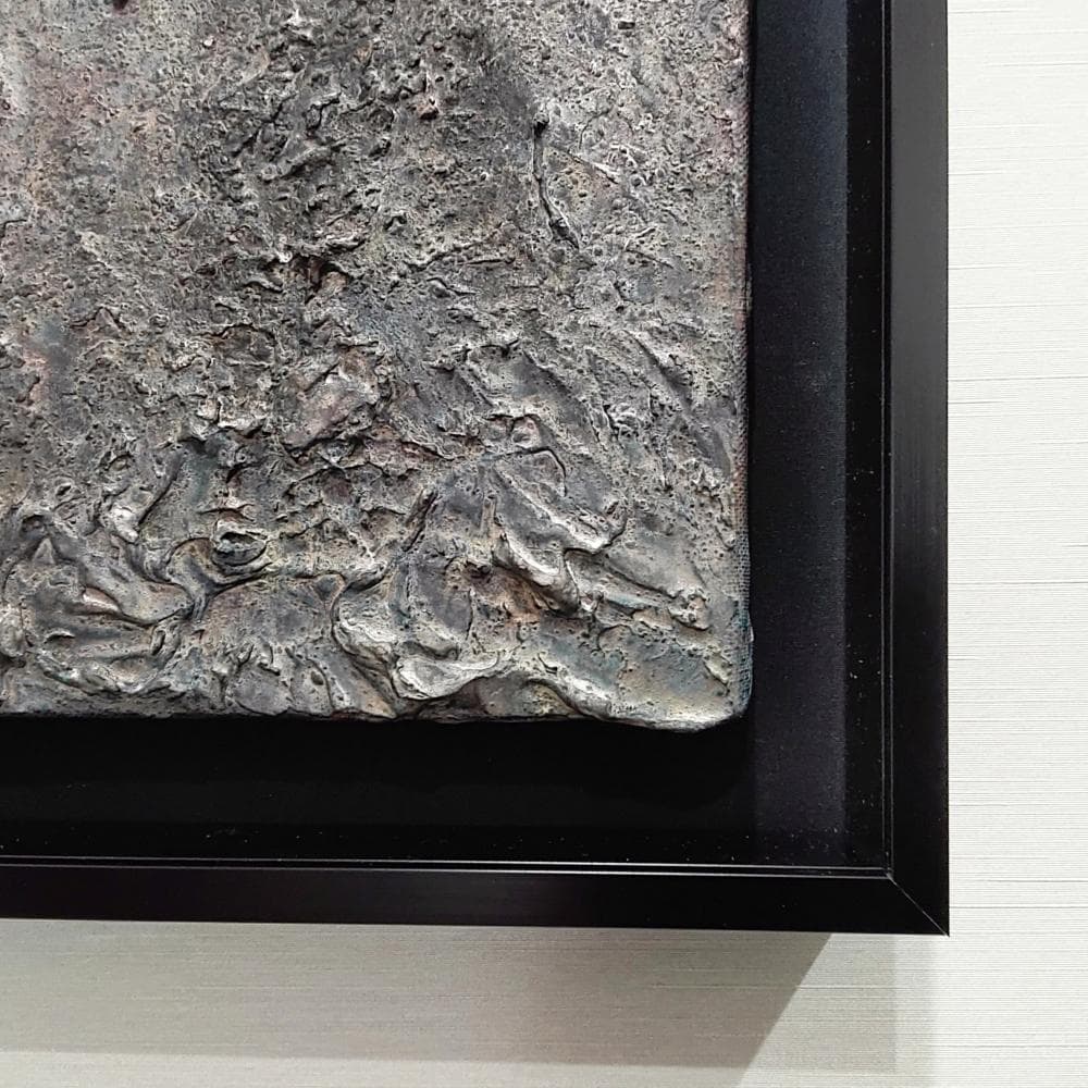 内野隆文　抽象画　アクリル画　サムホール　絵画　現代アート　美術作品　真作