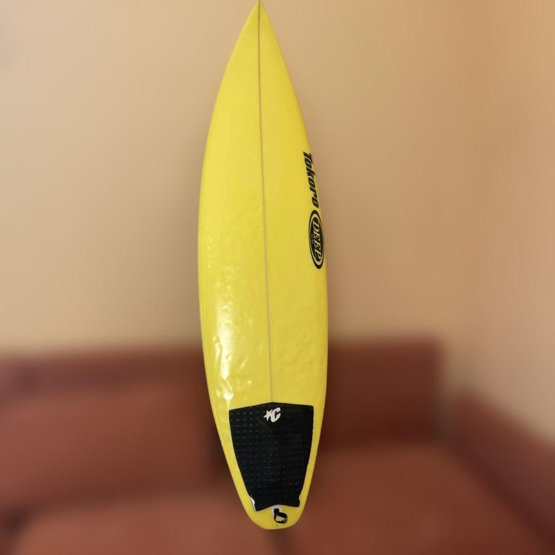 【湘南地域】Tokoro イエローショートボード　6.0