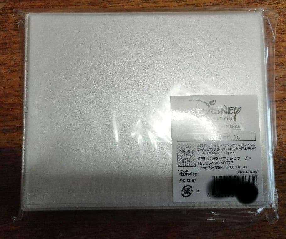 ディズニー限定品ver.ギンザタナカ　純金カード1ｇ(おまけつき)