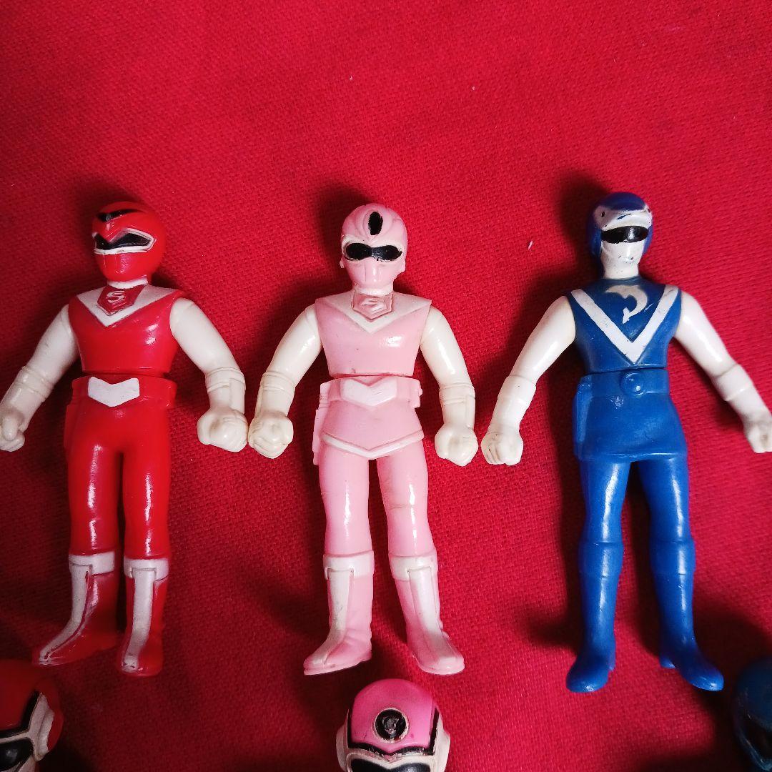 戦隊シリーズ　ソフビフィギュア　6体セット