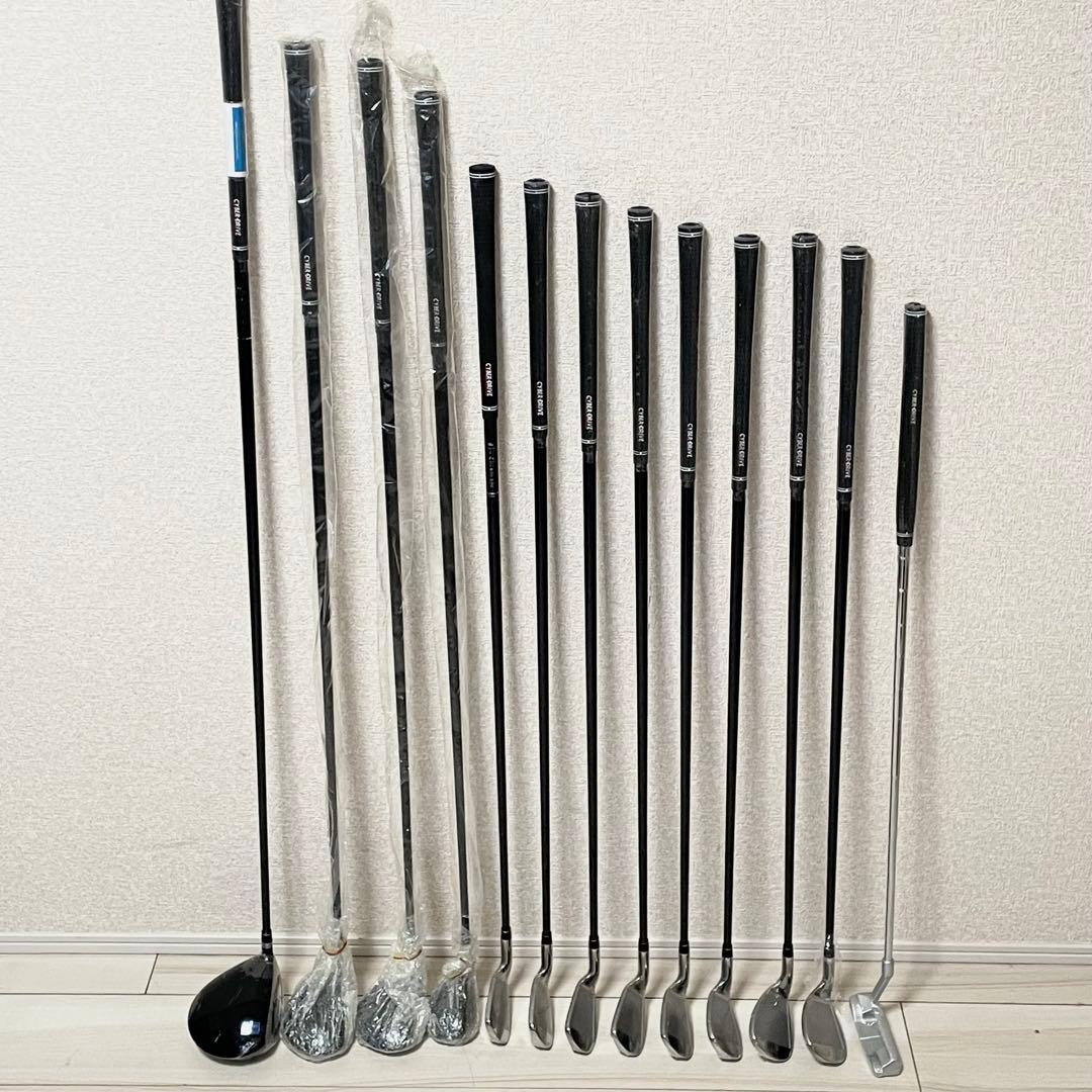 【未使用】サイバードライブ 13本　ゴルフクラブセット