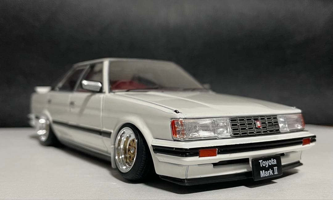 1/24 アシェット 国産名車 TOYOTA マークⅡ 改 カスタム 旧車