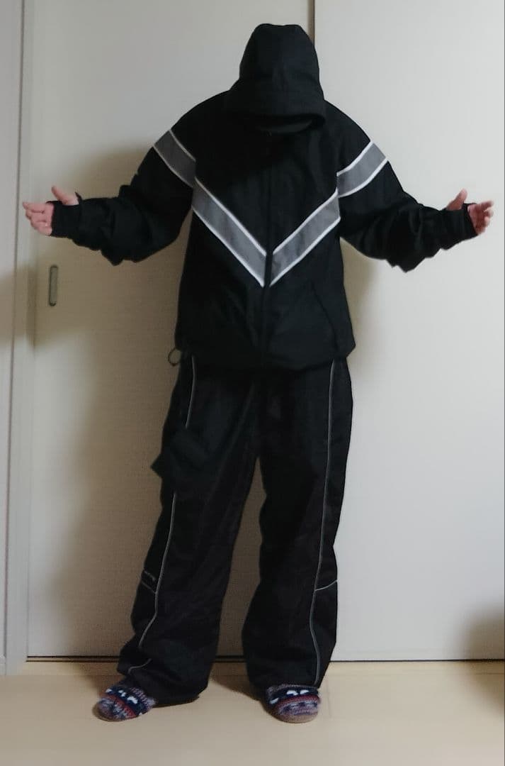 BalanceArtist、ASN　スノーボードウェア上下２点セット　美品　夜光