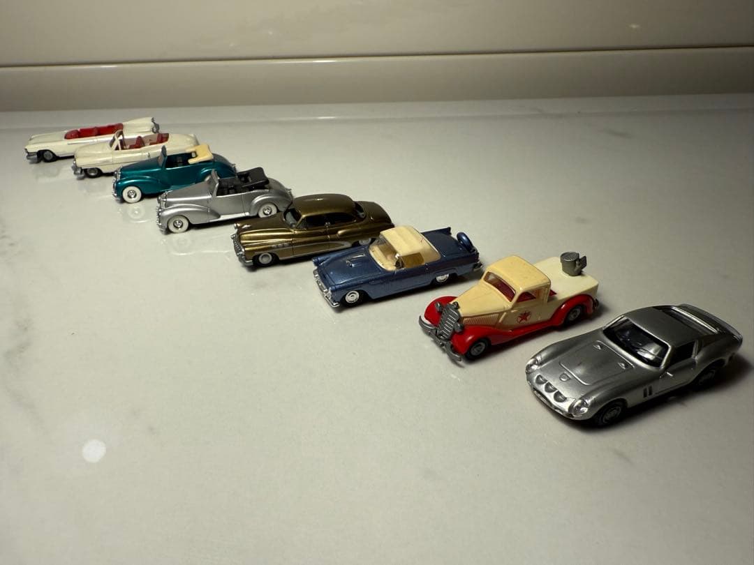 Praliné ドイツ製クラシックカー8台セット西ドイツ製ミニカー(確認用写真)