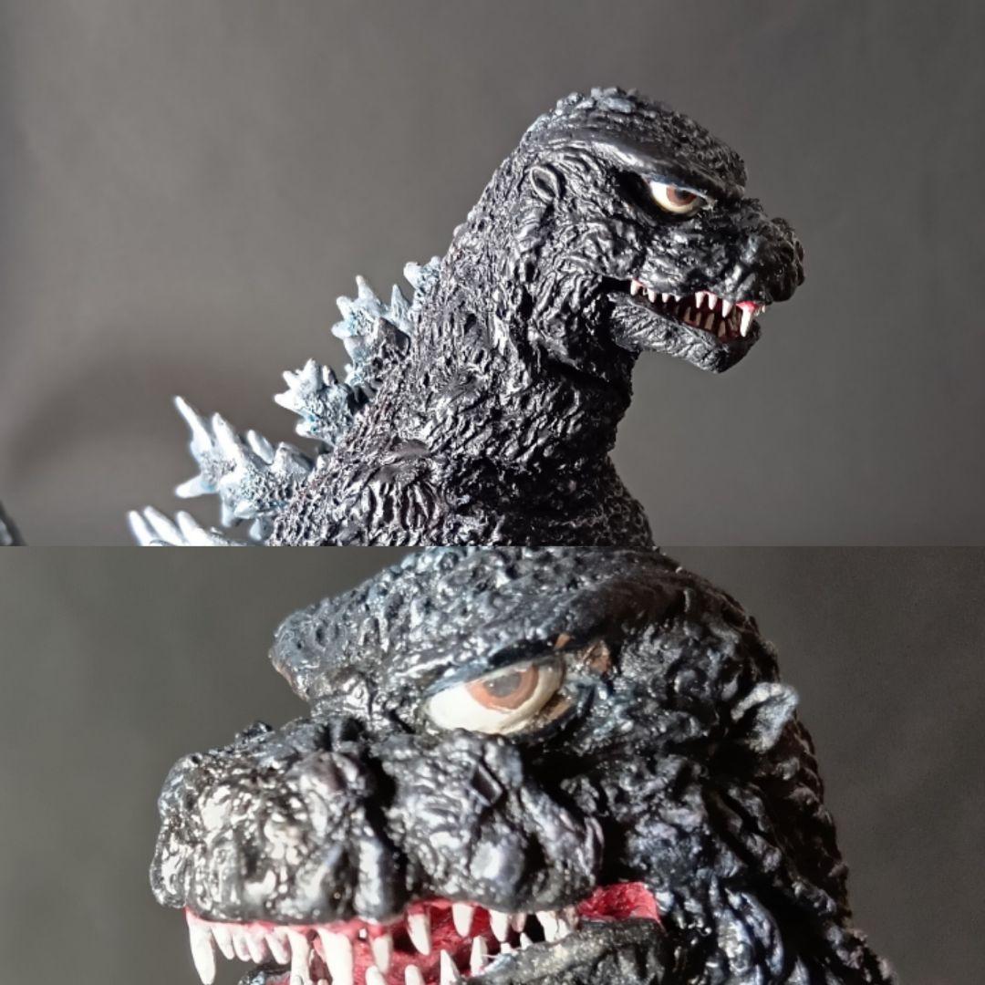 海洋堂　ゴジラ（1984）1/400ミドルサイズソフビキット　塗装完成品