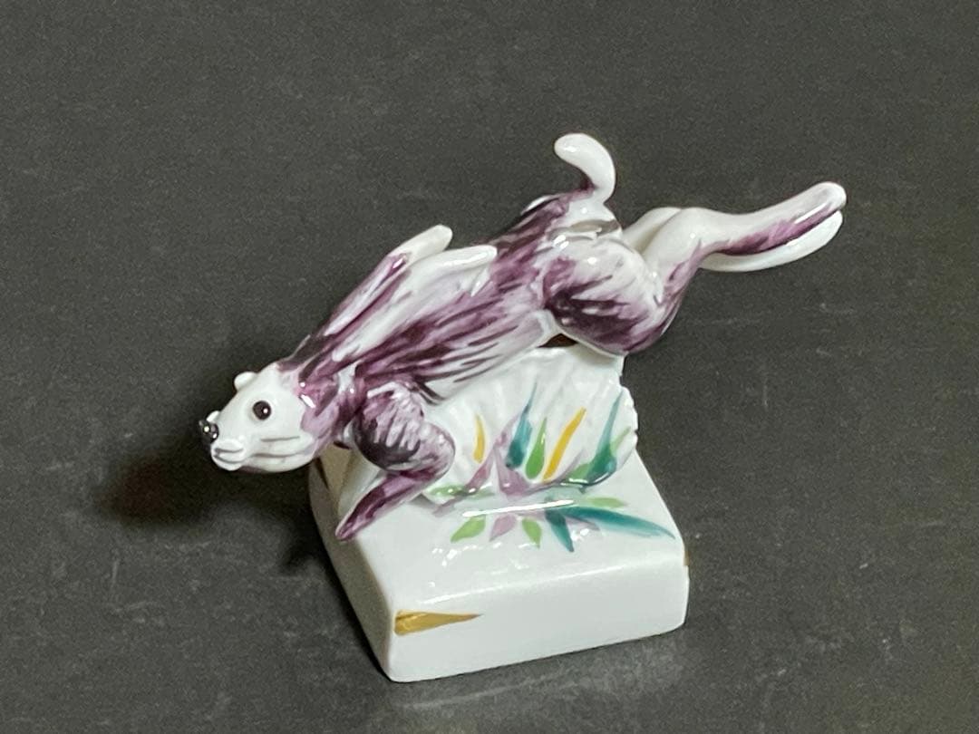 マイセン オーナメント『うさぎ』干支シリーズ 兎 フィギュリン　2個セット