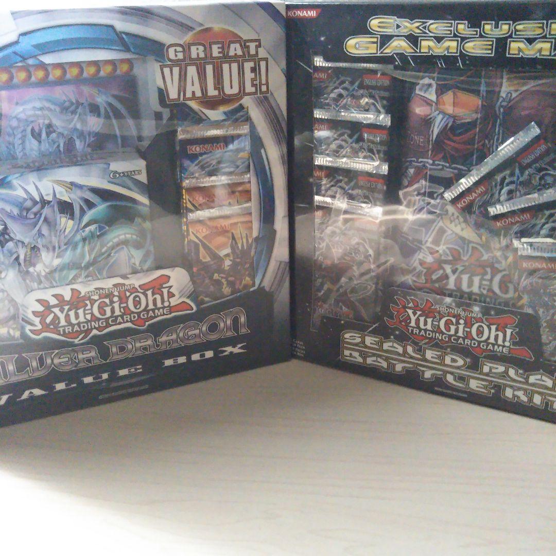 遊戯王 シルバー ドラゴン バリュー ボックス＋シールドプレイバトルキット1