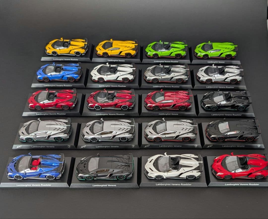 kyosho 1/64 Lamborghin Veneno 20台セット