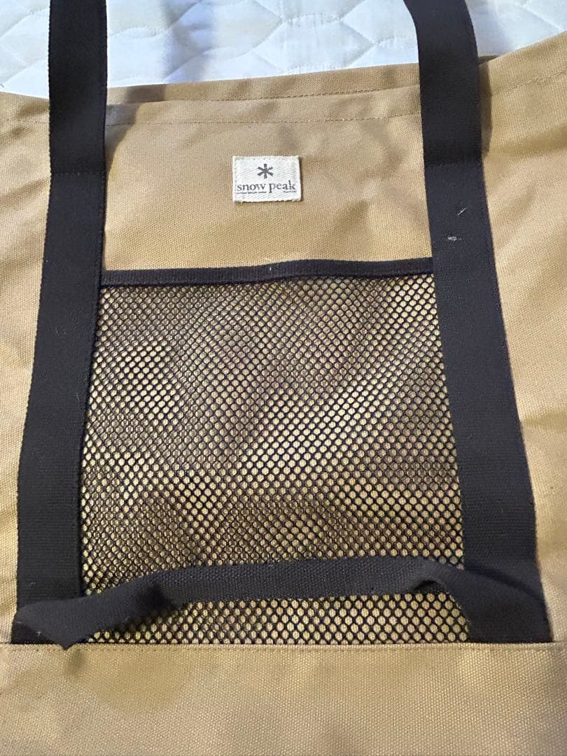 スノーピーク　キャンバス トートバッグ ジャンボ　400x220x450h