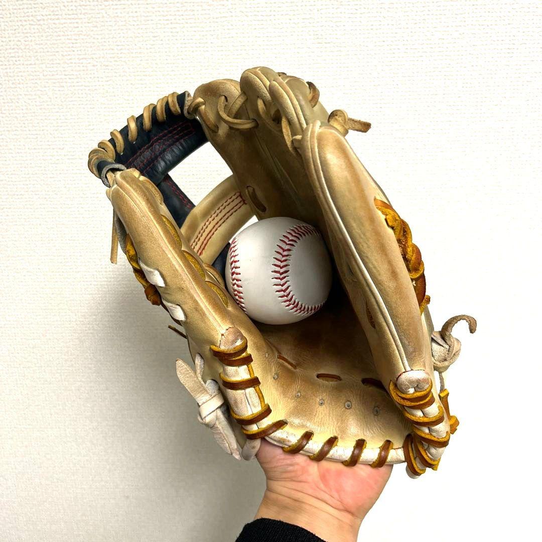 1011 ASUKA アスカ 型抜群 即戦力 軟式 内野手用グローブ