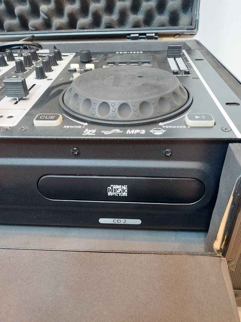 GEMINI/ジェミナイ CDM-3650 MP3/CD ミキシング・コンソール