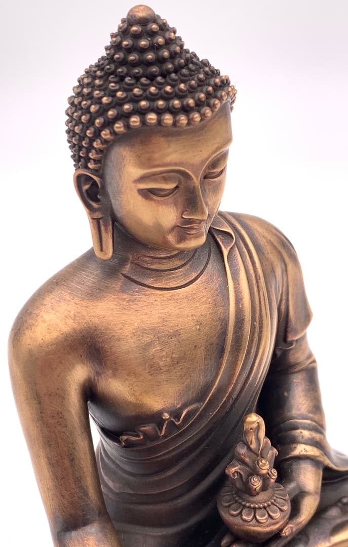 ◆薬師如来（メディスンブッダ）像◆仏教 チベット-AM