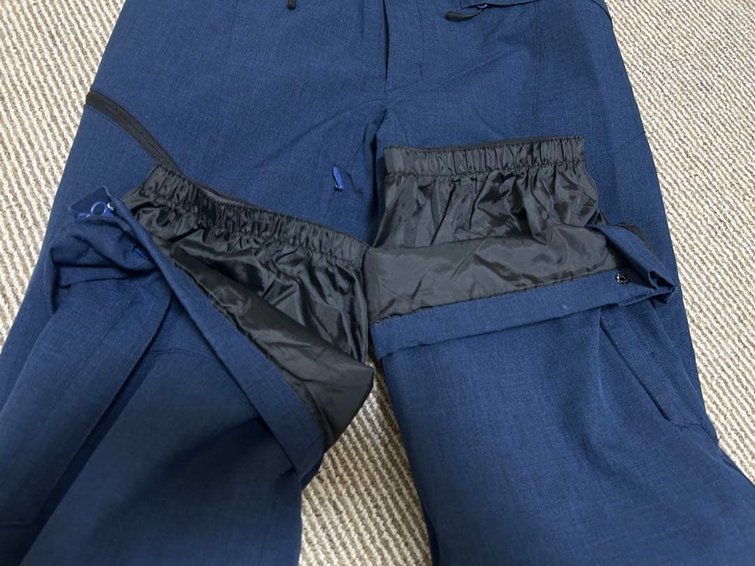 最終値下げ！レディース　スキー・スノボー　ウェアー　上下セット　Ｌ　紺色／水色