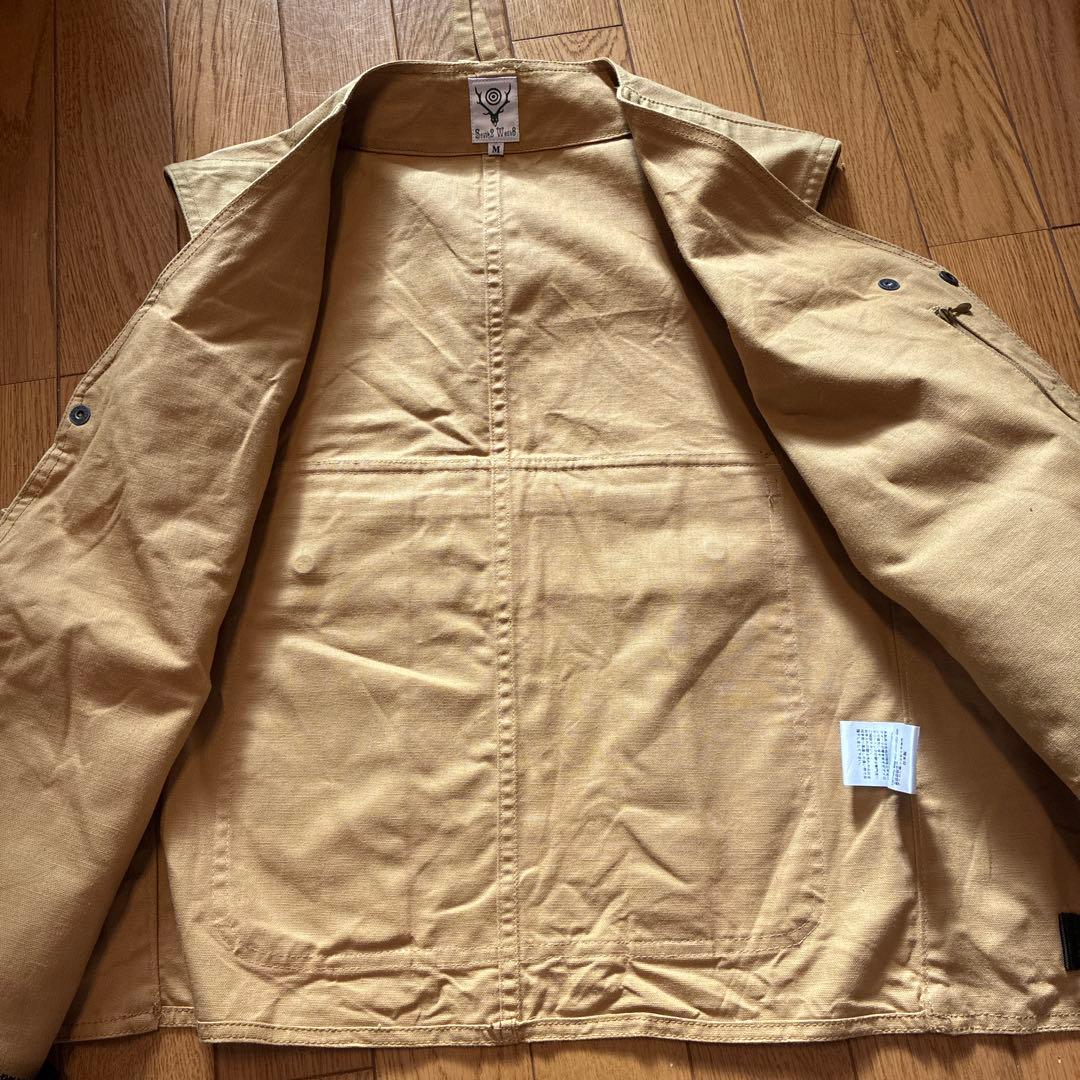 サウス2 ウエスト8 フィッシングベスト　Mサイズ 日本製