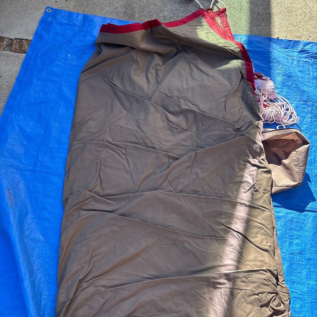 極美品　使用感少ない　テンマクデザイン　焚き火ヘキサタープ　コットン