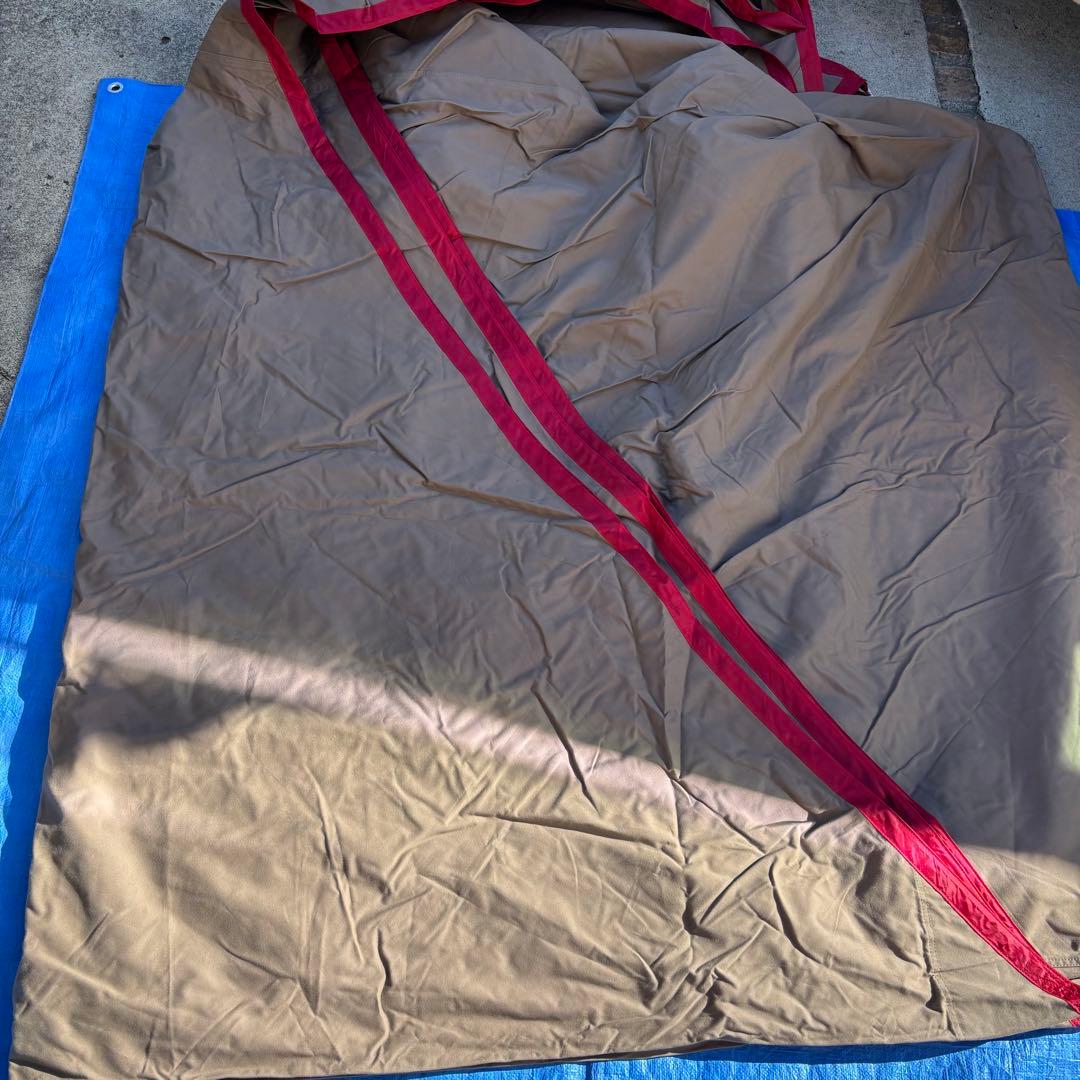 極美品　使用感少ない　テンマクデザイン　焚き火ヘキサタープ　コットン