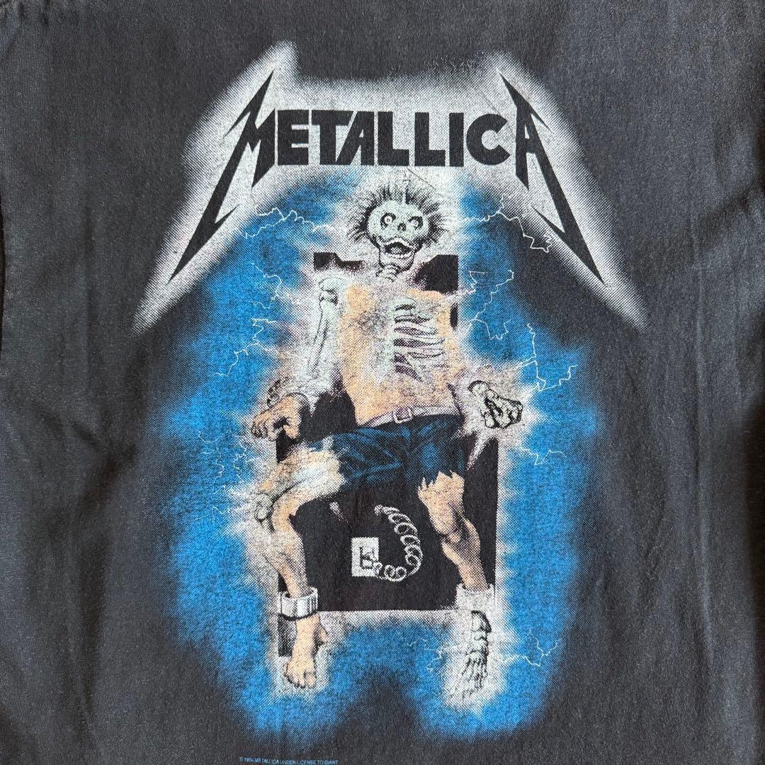 90s メタリカ \"RIDE THE LIGHTNING\"ビンテージTシャツL