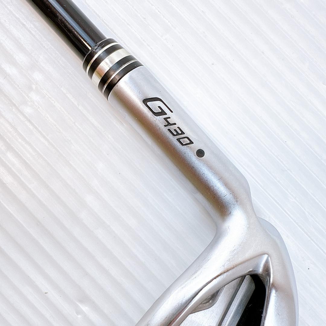 レフティ　ピン　G430　6番アイアン　単品　アルタJCBブラックR／PING