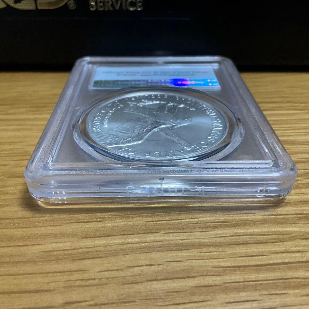 【新品】Silver Eagleイーグル銀貨2022 PCGS MS70