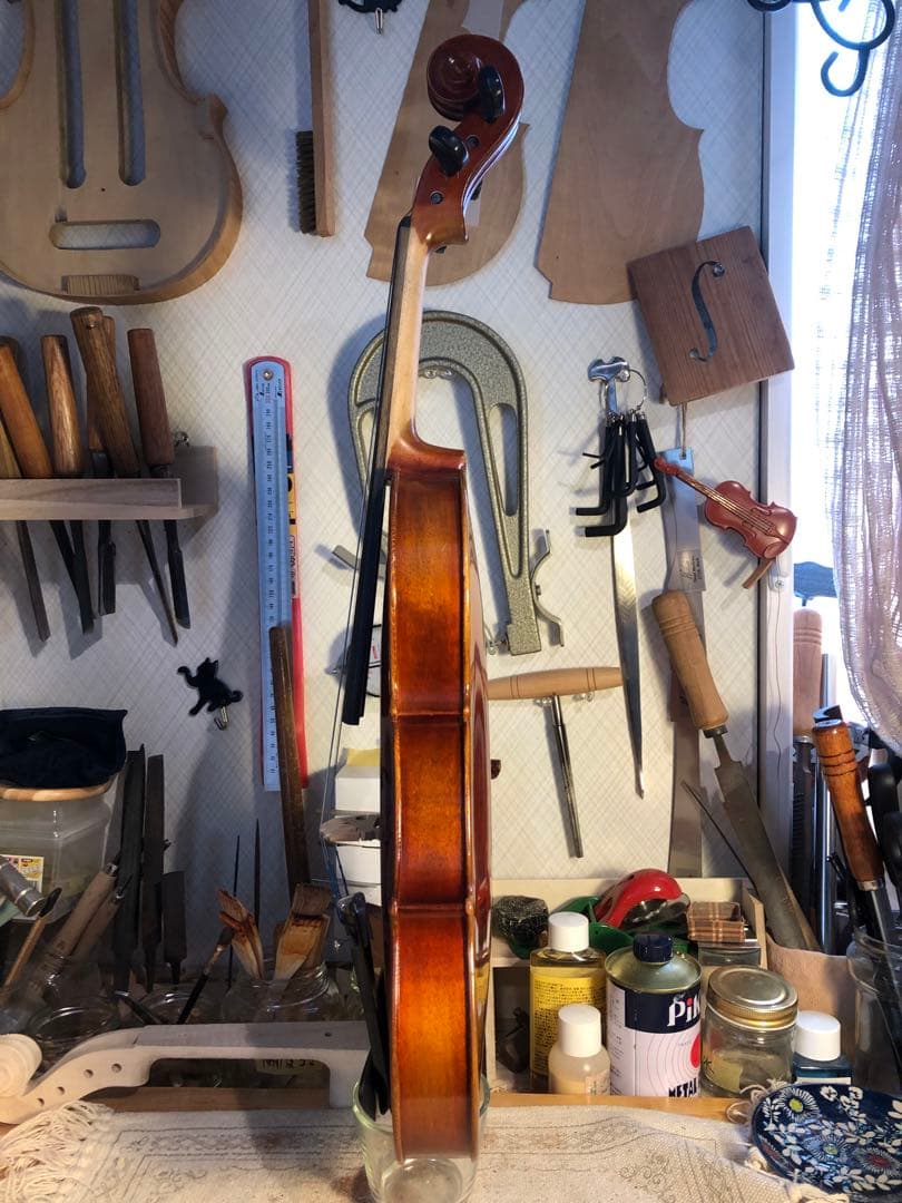 【駒&魂柱調整済】Suzuki分数バイオリンNo200 3/4 1996