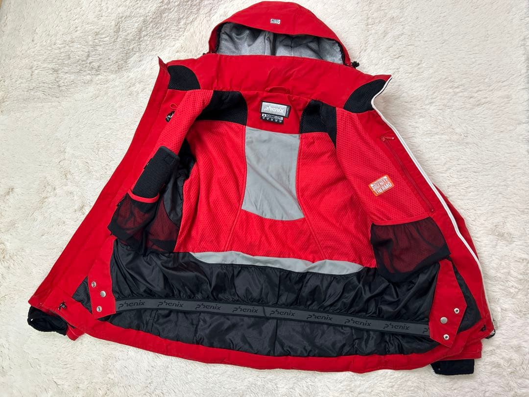 PHENIX フェニックス スキーウェア セット　ノルウェー　M　赤　norge