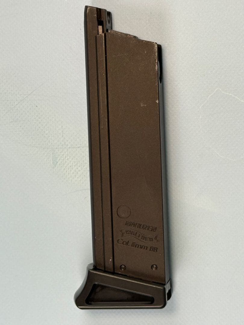 マルゼン製ワルサーニューPPK/Sステンレスモデル（ガスブローバック）