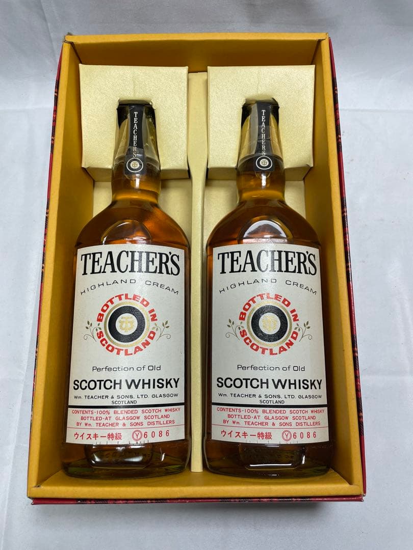 ティーチャーズハイランドクリーム　古酒 2本