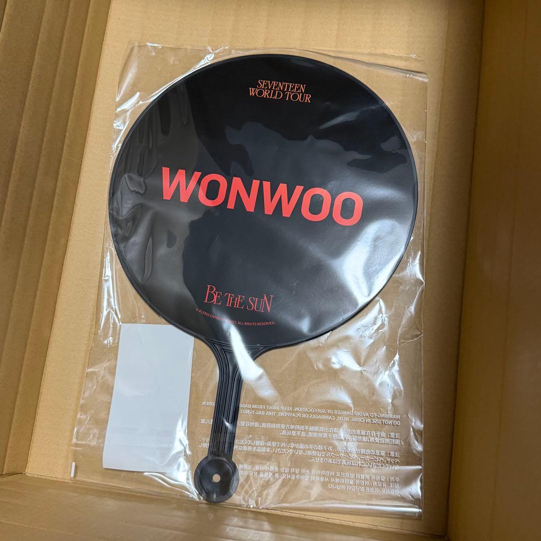 SEVENTEEN セブチ BE THE SUN うちわ ウォヌ