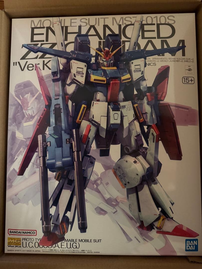 MG 強化型 ダブルゼータガンダム ver.ka 1/100