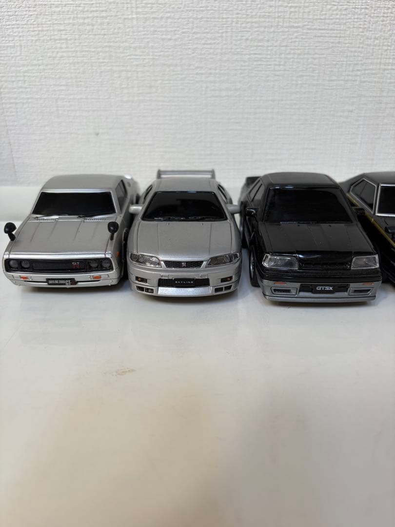 ミニカー スカイライン プルバックカー 9台セット