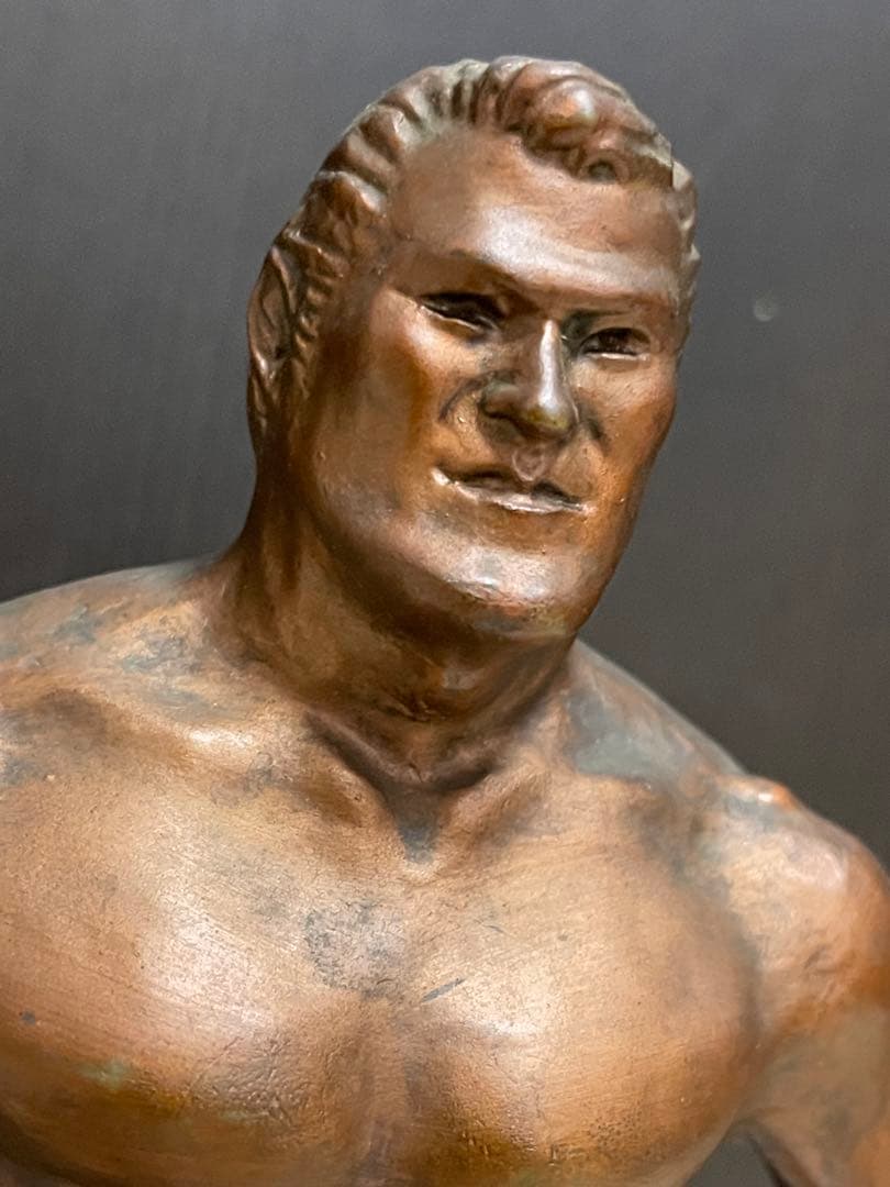 アントニオ猪木　ブロンズ像　フィギュア　新日本プロレス　アントニオ猪木銅像