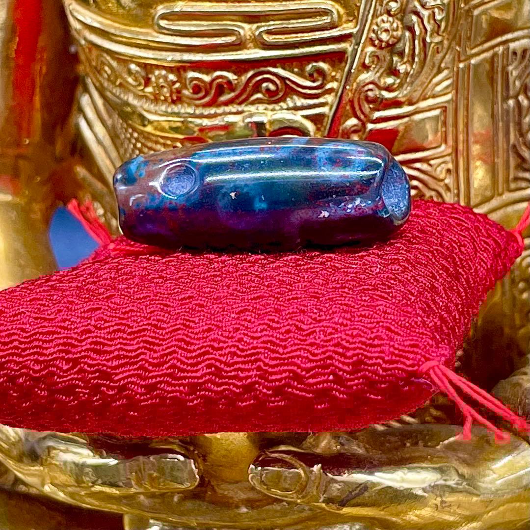 専用 九眼天珠 s744 本物 古代チベット護符 天眼石 老天珠 ジービーズ