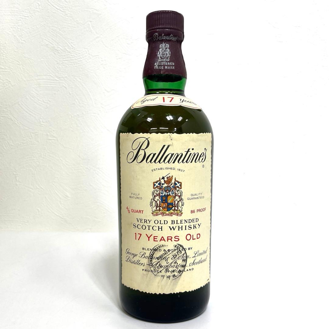 【未開栓】Ballantine's 17 YEARS OLD バランタイン17年