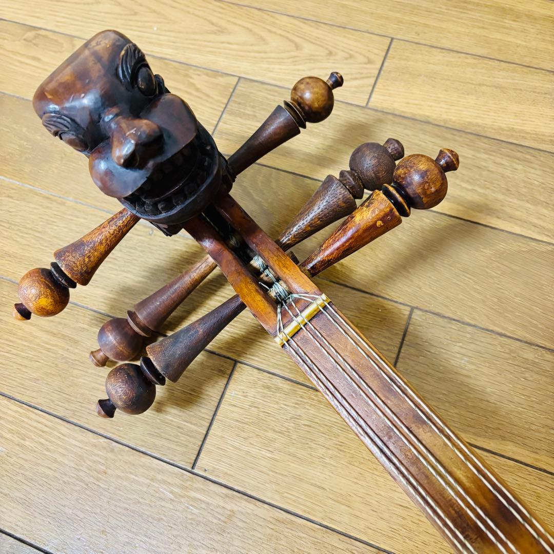 Damnyen ダムニェン 6弦 ブータン 撥弦楽器 チベット 送料込み