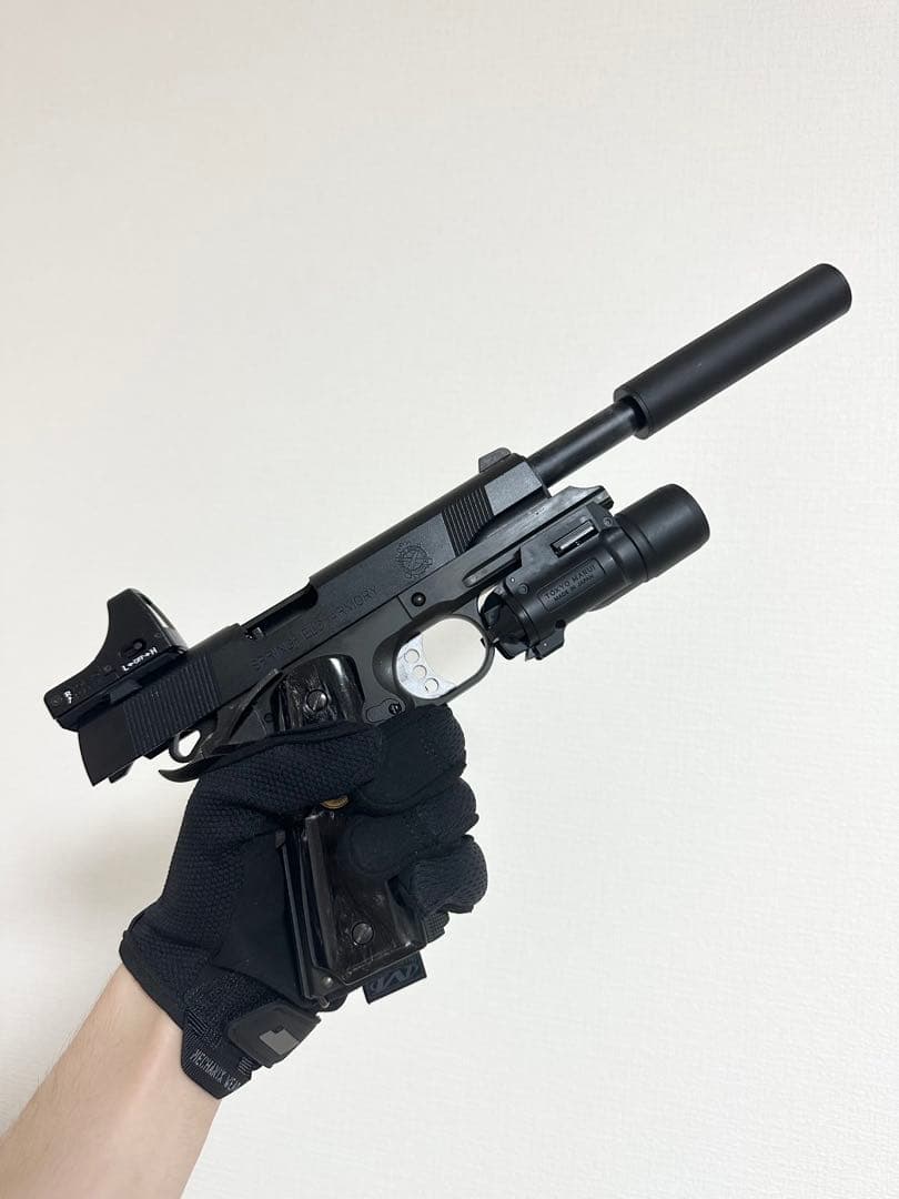 東京マルイ製 ガスプローバックハンド力 MEUピストル フルカスタム