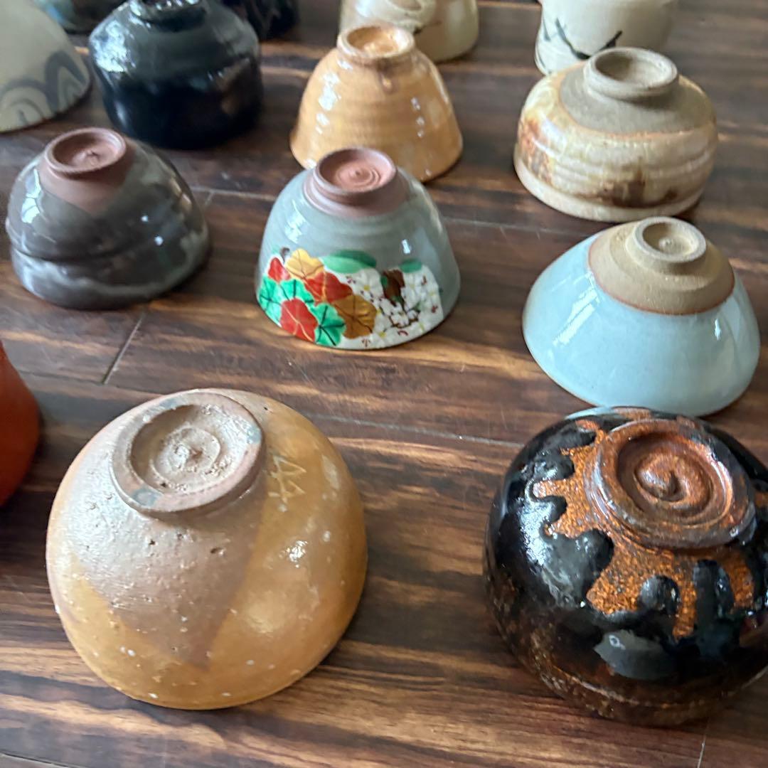 茶碗 抹茶碗 まとめて 72点 茶道具 箱無し 陶器 いろいろ まとめて