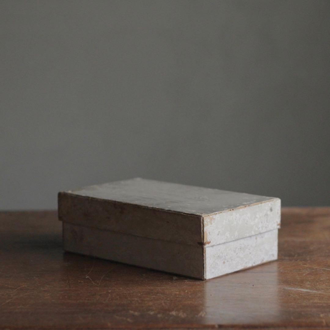 古い 紙箱 古道具 アンティーク オブジェ