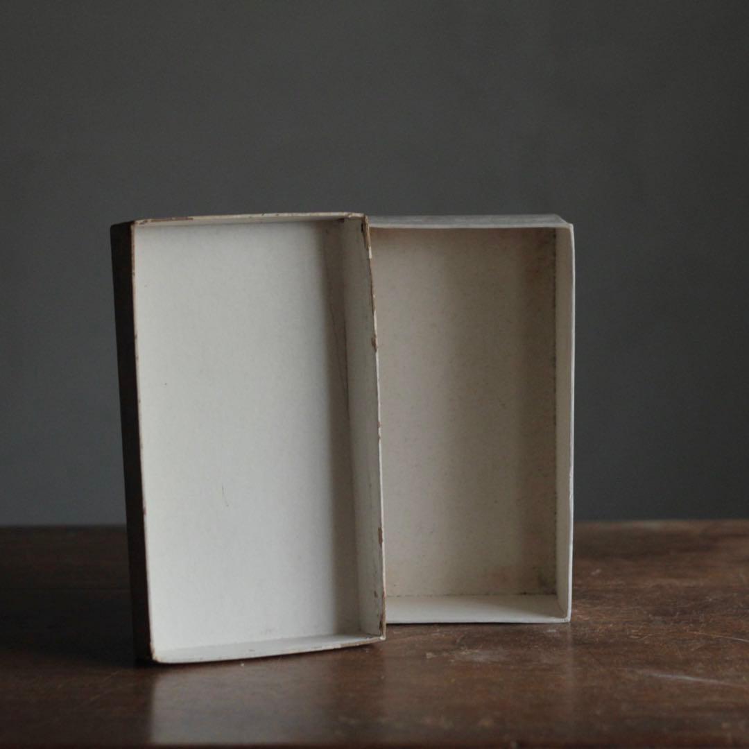 古い 紙箱 古道具 アンティーク オブジェ